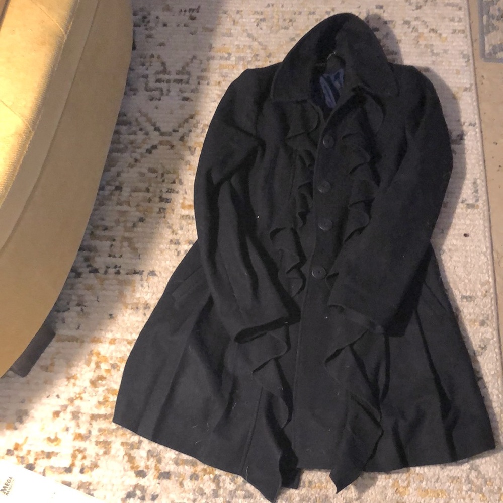 Pleated Pea coat